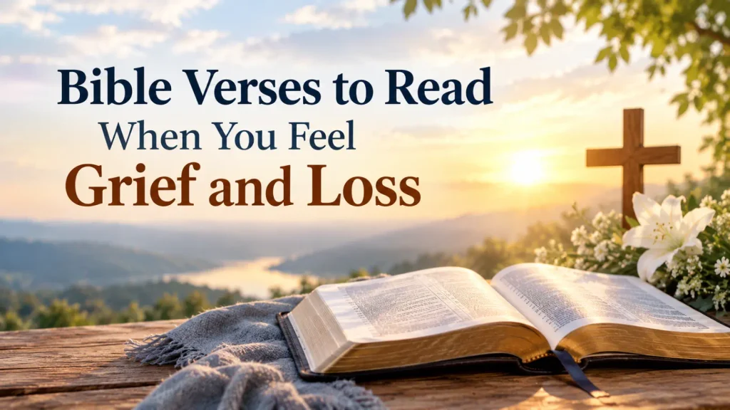 bible verses grief loss