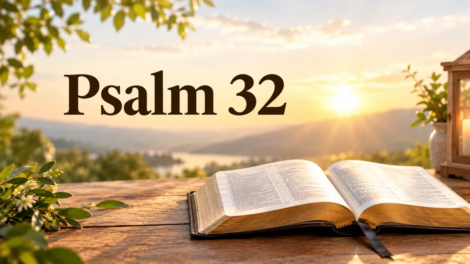psalm32 meaning and KJV verses explained
