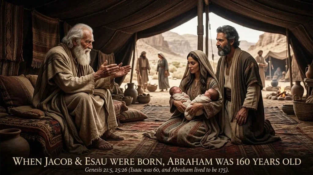 how old was abraham when he died 1