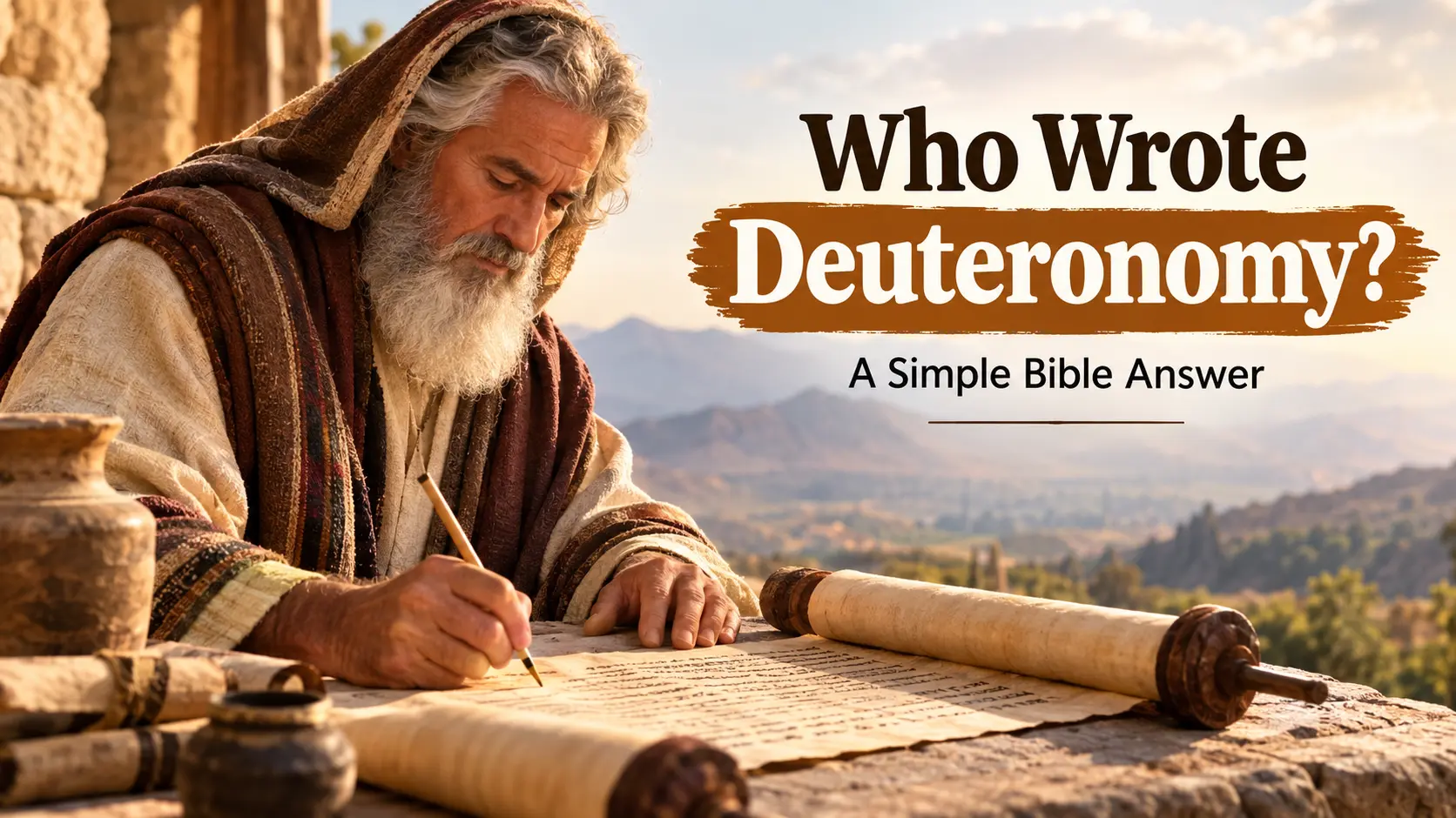 who wrote deuteronomy